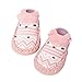 Sinfu Baby Shoes Newborn Infant Girl Child Toddler Cartoon Crib Shoes Soft Sole Anti-slip Socks Sneakers Bell Shoes Boots (Pink, 0-6Month)