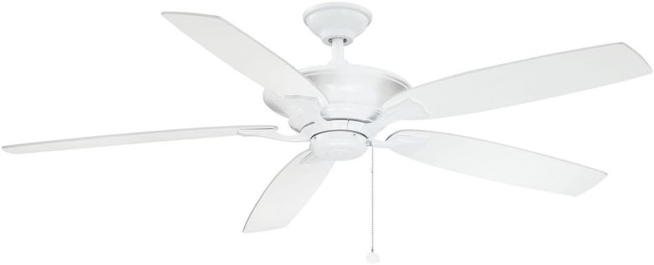 Hampton Bay Ashburton 60 in. Indoor White Ceiling Fan