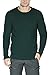 Rocorose Men's Cable Knit Long Sleeves Crewneck Sweater