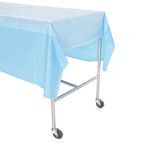 Halyard Health 78658 Basics Zone-Reinforced Back Table Cover, Non-Sterile, 44" x 90" (Pack of 70)