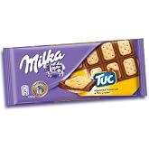 6x Milka Alpenmilch Schokolade &amp; TUC Cracker chocolate (German Import)