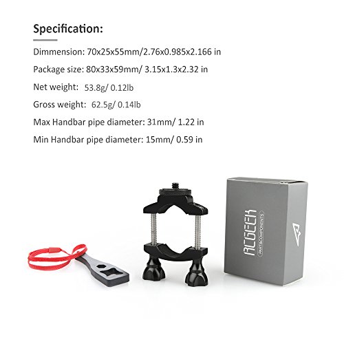 RCGEEK DJI Osmo Mobile 2 Bike Mount Bicycle Bracket Holder Rotating for DJI OSMO Mobile 2 Gimbal Handheld Gimbal Parts