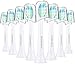 Jiuzhoudeal Toothbrush Replacement Heads for Philips Sonicare DiamondClean ProtectiveClean 4100 5100 6100 C2 C3 G2 Electric Toothbrush, 10 Brush Heads