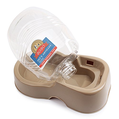 Old Tjikko Small Pet Drinker for Dog and Cat, Puppy Water Bowl Automatic Drinker,32 Ounce/ 946.3ML Self Waterer for Small Animals(32 Ounce/ 946.3ML)