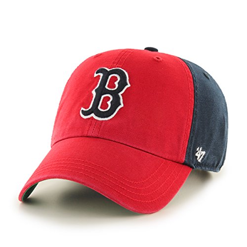 MLB Boston Red Sox Flagstaff Clean Up Hat, One Size, Navy