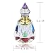 H&D Decorative Egyptian Glass Perfume bottles Refillable Empty Bottle 4ML (Egyptian perfume bottle)