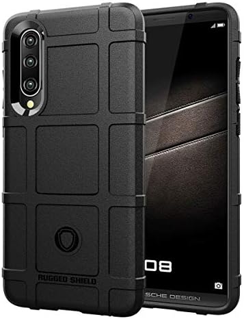 Case Compatible with Huawei P30 Cover Slim Soft Silicone Bumper P30 lite Shell Shockproof Full Body Protective Back Cover P30 pro Matte Black (Black, Huawei P30 lite)