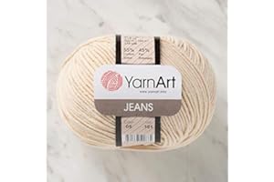 55% Cotton 45% Acrylic YarnArt Jeans Sport Yarn 1 Skein/Ball 50 gr 174 yds (5)