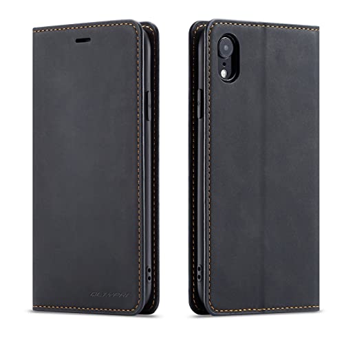 QLTYPRI Case for iPhone XR, Premium PU Leather Cover TPU... en promo sur Amazon