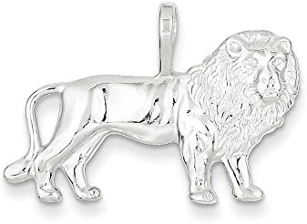 Sterling Silver Lion Charm,