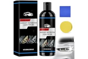 Generic Rapid Clear Headlight Restoration Kit 2024 Upgrade Headlights Cleaner and Restoration Kit – Brings Headlights back to