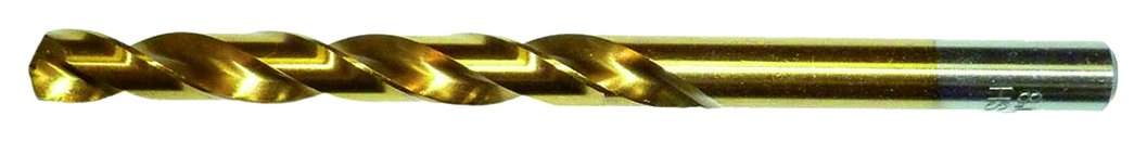 DART THSS700 HSS TiN Coated Twist Drill, 0 V, Gold, 7 mm, Set of 10 Piece