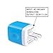 Wall Charger Plug Box, CIQILY 5-Pack 1Amp Universal Home Travel USB Charger Brick Power Adapter Charging Cube Plug for iPhone X 8/7/6 Plus SE/5S, Samsung Galaxy S8 Plus/S7/S6/S5 Edge, Android Phone