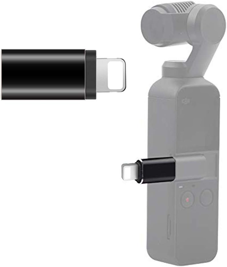 Honbobo Type-C Convert to iPhone Phone Connector Adapter for DJI Osmo Pocket