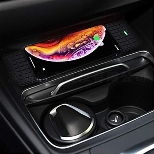 XinChout for BMW 3 4 Series F30 F31 2014-2019 Qi Wireless Car Charger 10W Installed Under the Center Console, Compatible for Samsung Galaxy S10 / S10 Plus / S9 / S9 plus / S8 iPhone 8/8 Plus/X/XS/XR