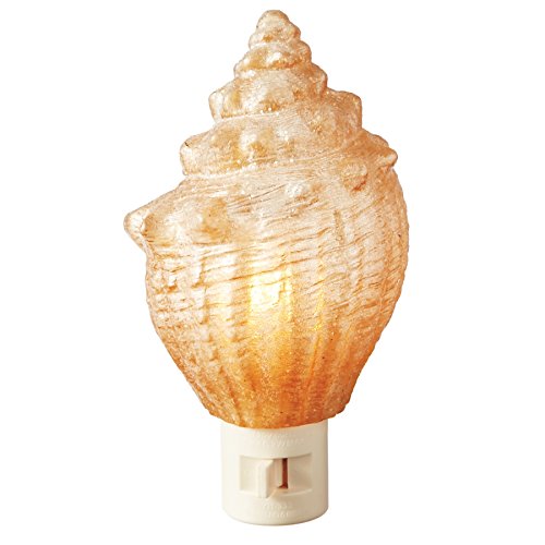 Night Lights 113385 Sea Shell Night Light Beachfront Decor