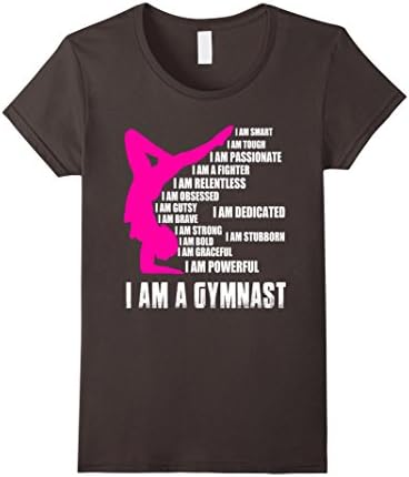 Women's Gymnast - I Am A Gymnast Small Asphalt