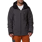 O'NEILL Men's Cue Jacket, Asphalt, Large