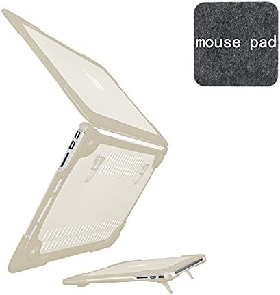 Spessn [Heavy Duty Series] Hard Shell Protective Cover Case, MacBook Pro Retina 13 Inch Model A1502/A1425 (Khaki)
