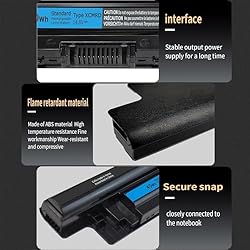 XCMRD Battery for Dell Laptop, 14.8V 40Wh Battery