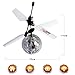 Music RC Toy, LESHP RC Mini Flying Ball, RC infrared Induction Helicopter Ball with LED Shinning Flashing Lighting Built in Disco Music for Kids, Teenagers