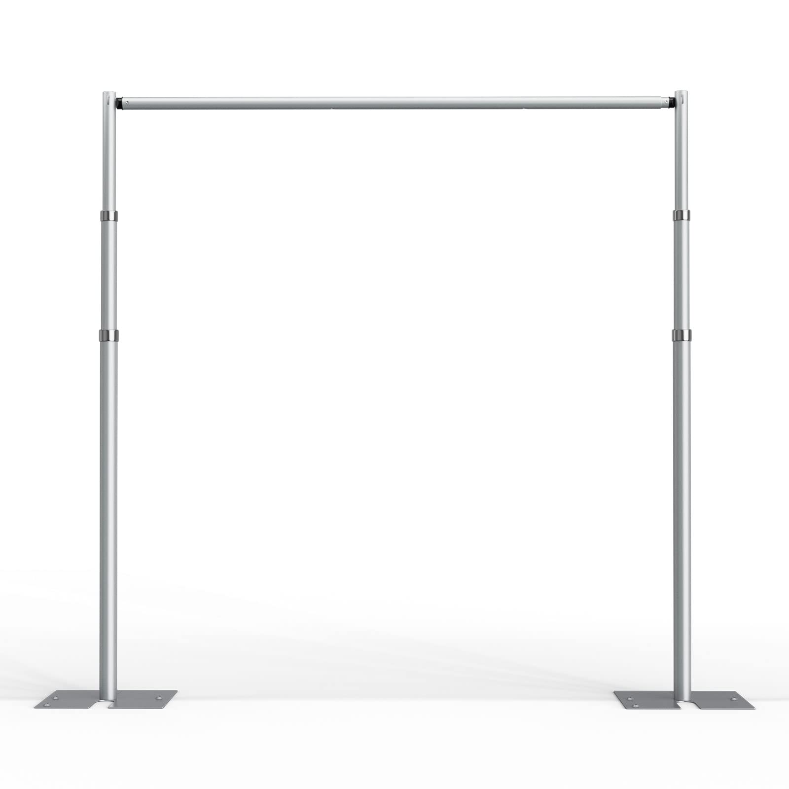 Photo 1 of Emart  And Drape Backdrop Stand Kit, Backdrop Stand Heavy Duty 10ftx10ft, Adjustable Metal Frame for Backdrop, Background Stand Backdrop for Wedding Birthday Party Banquet Decorations