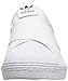 adidas Originals Women's Superstar Sneaker, White/White/Core Black (Slip-On), 6