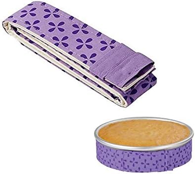 Uooker Bake Even Strip,Cake Pan Dampen Strips,Super Absorbent Thick Cotton,Cake Strips for Baking,Cake Pan Strips