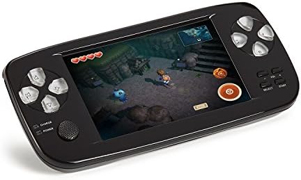 Handheld Game Console, Best Sellers Portable Video Game Console 4.3 Inch Screen 659 Classic Games, Birthday Present for Children - Black