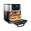 Princess-Air-Fryer-Oven-182075-1700-watt-11-Litre-10-Cook-Presets-Digital-Display-Accessories-exclusive Princess Air Fryer Oven Deluxe, 11 Litre, 1800 watt, 10 Cook Presets, Rotating Basket and Rotisserie Skewer, Digital…