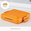 Morphy-Richards-511644-MICO-Toastie-Toasted-Sandwich-Maker-Microwavable-Cookware-Silicone-and-coated-metal-Orange Morphy Richards 511644 MICO Toastie Toasted Sandwich Maker Microwavable Cookware, Silicone and Coated Metal, Orange