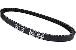 Rubber Toothed Drive Belt 0454497 Compatible with RZR 170 2009-2019 RZR 170 2013-2019 Transfer Clutch