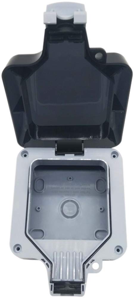 Deligo DWPS1E Weatherproof Outdoor Garden 1 Gang Single Empty Enclosure