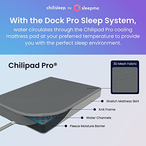 Sleepme Dock Pro Sleep System Cooling and Heating Mattress Pad