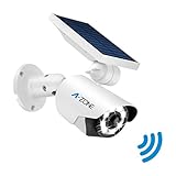 Solar Lights Outdoor Motion Sensor - 800Lumens 8 LED Spotlight 5-Watt Solar Lights Outdoor IP66 Waterproof, Wireless Solar Flood Light for Porch Garden Patio Driveway Pathway,Aluminum (White)