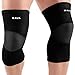 Mava Sports Knee Compression Sleeve Support for Men and Women | Ideal for Powerlifting, Weightlifting, Running, Gym Workout, Squats, and Pain Relief