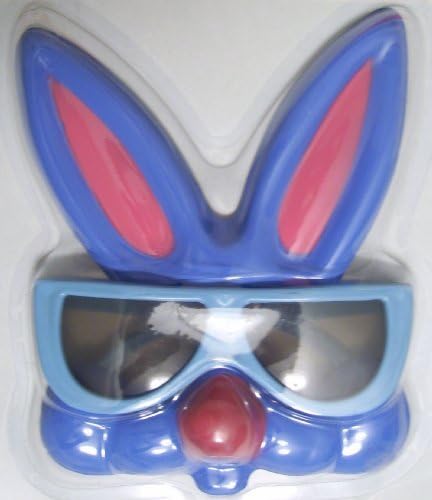 Easter Bunny Costume Glasses, Bunny Glasses, BLUE