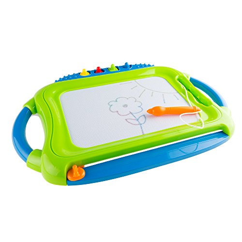 Multi-color magnetic drawing board with pen, eraser &am…