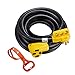 Miady 30ft 50Amp Heavy Duty RV/EV Extension Cord, Easy Unplug Design with Cord Organizer, 6/3+8/1 Gauge, ETL Listed