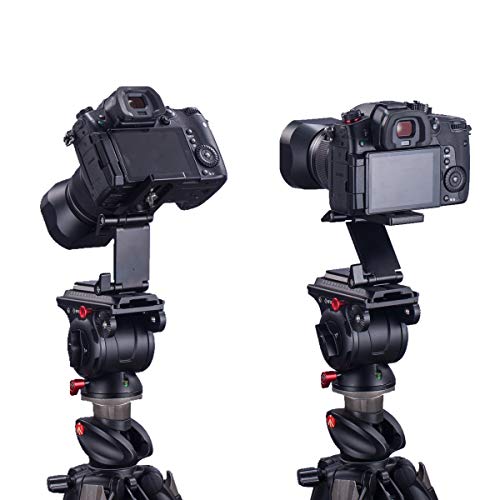 image for Vikerer Universal Flex Tilt Head Z Mount Bracket Arca-Swiss Tripod Hea