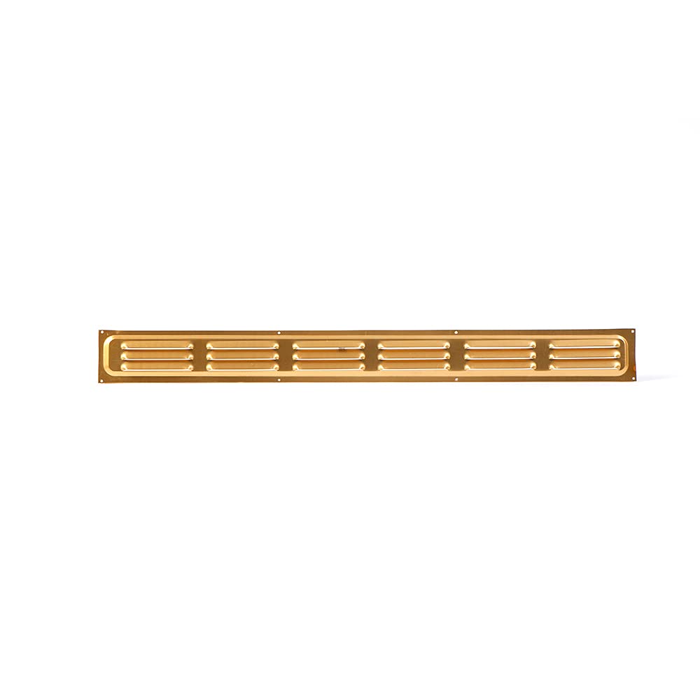 TIMCO 1226BA Timloc 25.5 x 2 Return Air Grille Brass Anodised