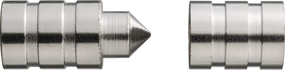 ABUS 006241 TAS82 Hinge Side Protection for the Hinge Side, Nickel Plated