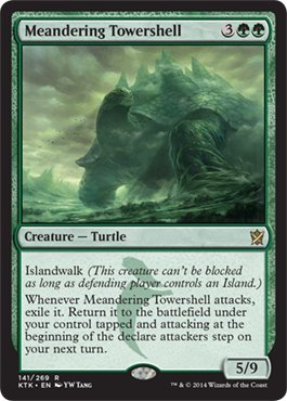 Magic: the Gathering - Meandering Towershell (141/269) - Khans of Tarkir