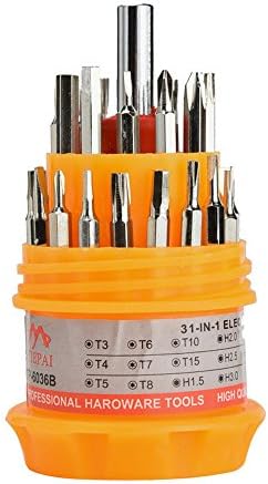 Delicate 31 in 1 Precision Set Handle Screwdriver Mobile Phone Repair Kit Tool
