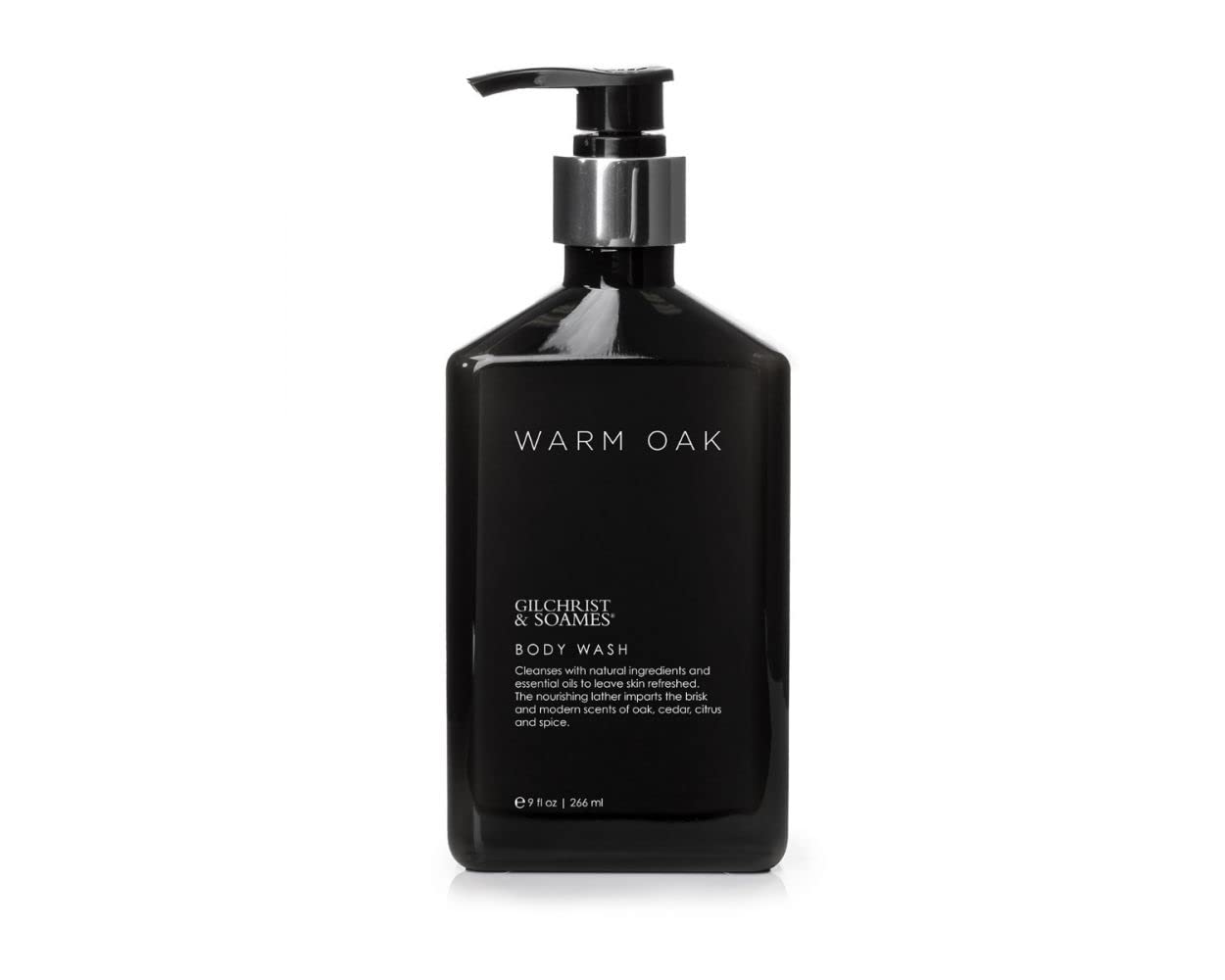 Warm Oak Body Wash, by Gilchrist & Soames, 266ml