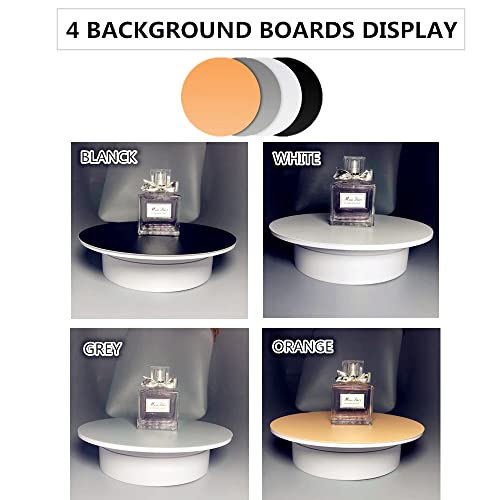 CEXUW Display 360 Degree Electric Turntable,for Small Product Display