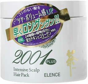 Elence 2001 Plus Green Tea Intensive Scalp Hair Pack Hair Treatment for Promoting Hair Growth and minimizing Hair loss by Marna Cosmetics