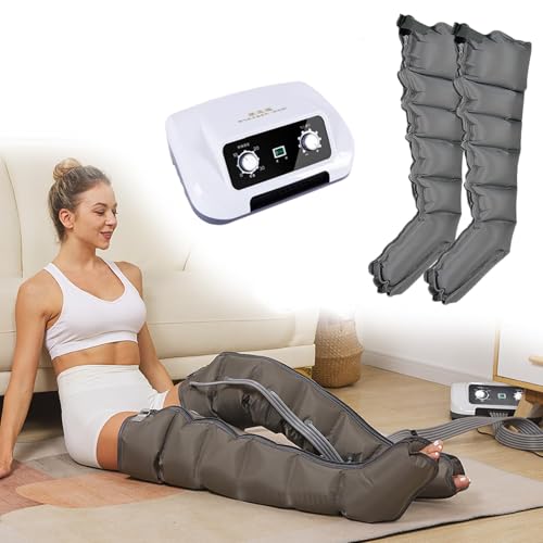 Botte PressothéRapie Lymphatique,PressothéRapie Jambes,Drainage Lymphatique Jambes,6 Chambre Presso…