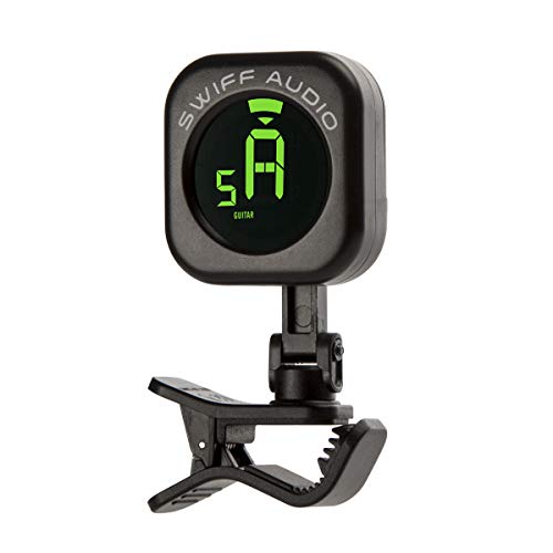Guitar Tuner Clip-On for All Instruments - Acoustic, Electronic or Bass Guitar, Violin, Ukulele, Mandolin, Banjo & Chromatic - Thumbnail 7