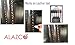 12pc ALAZCO Total Furniture Scratch Restore & Repair System & Touch-Up Kit - 6 Wax Stick Crayons & 6 Felt Tip Markers - Works on Leather Too!